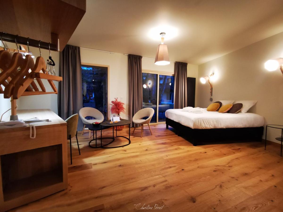 Le Bois Dormant-Hotel Restaurant & Spa Logis Hotel Champagnole Dış mekan fotoğraf
